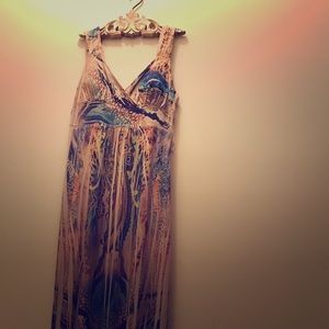 Multicolored Maxi Dress